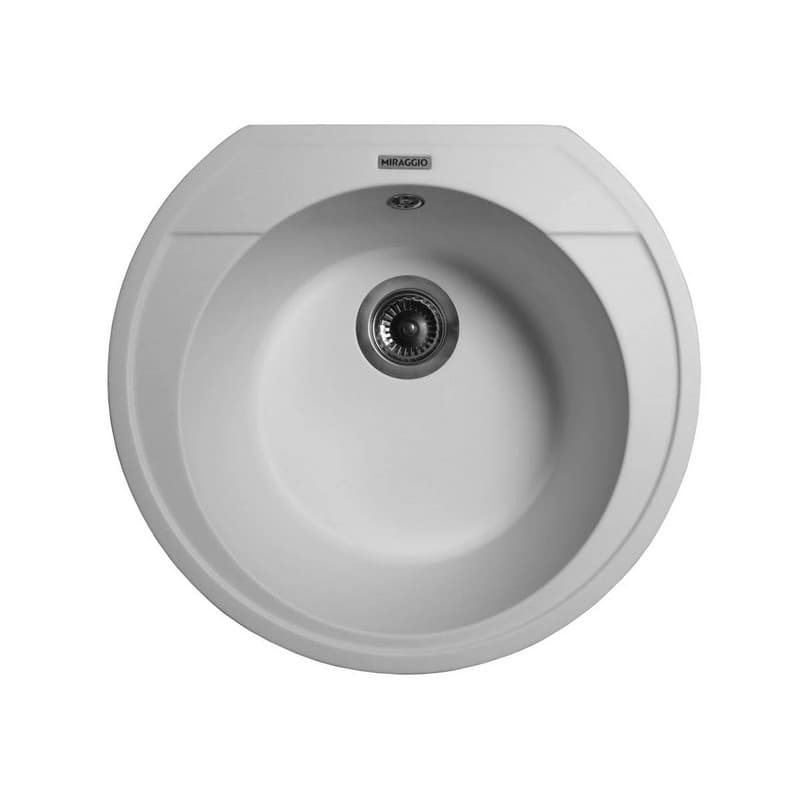 Кухонна мийка TULUZA white mirastone Miraggio