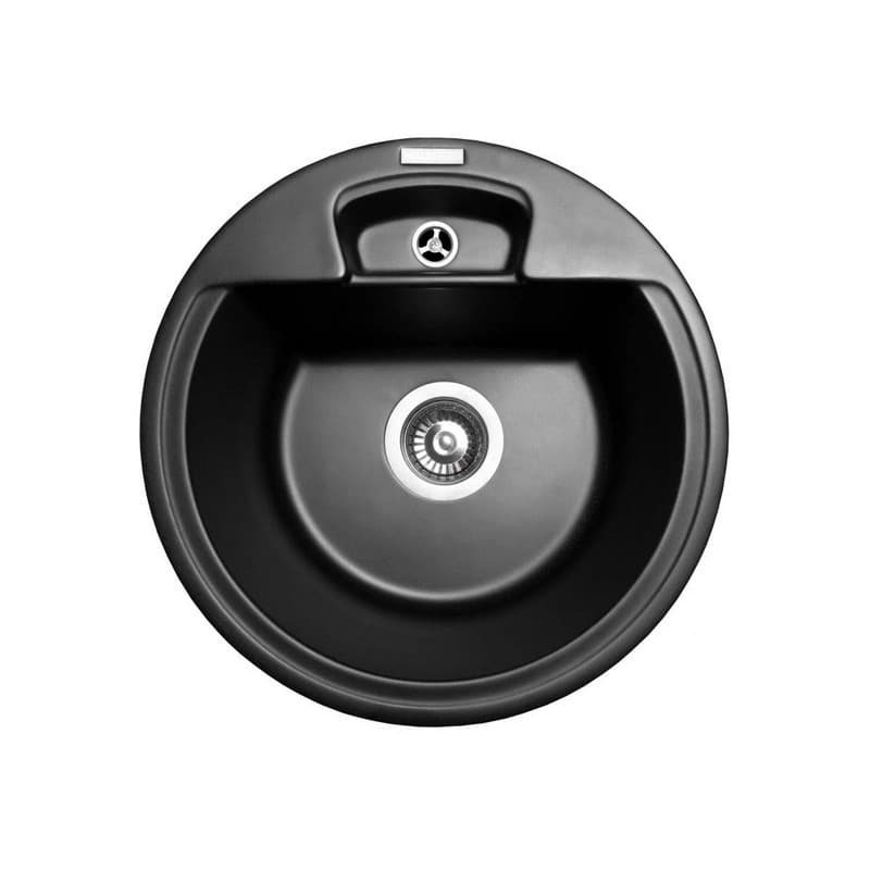 Кухонна мийка VALENCIA black shine mirastone Miraggio