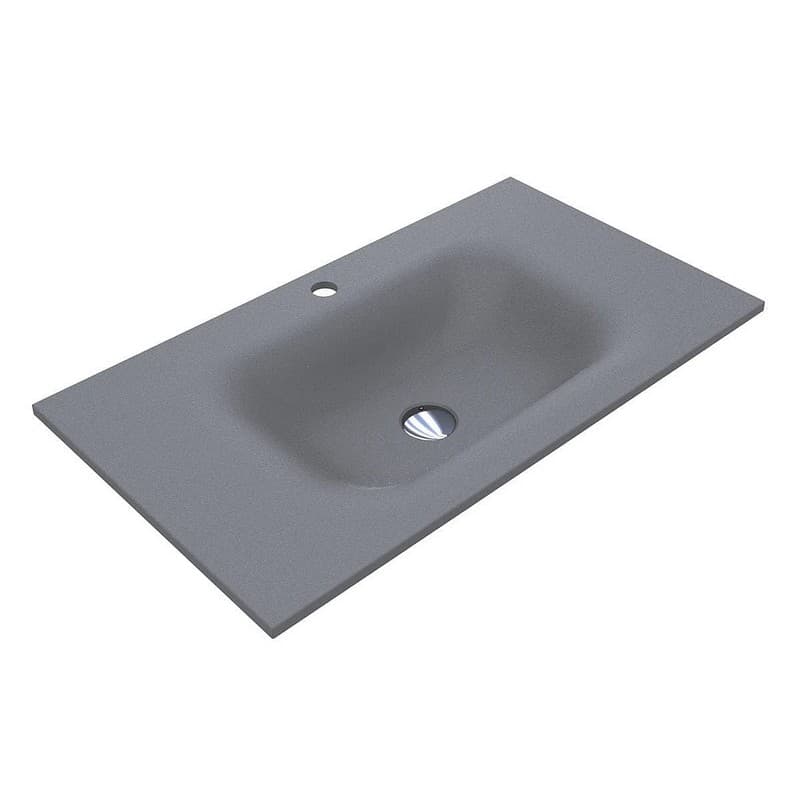 Умивальник JESSEL 800 MIRASTONE gray mirastone Miraggio
