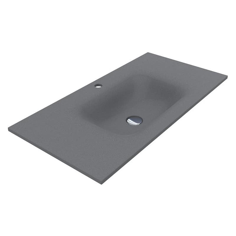 Умивальник JESSEL 900 MIRASTONE gray mirastone Miraggio