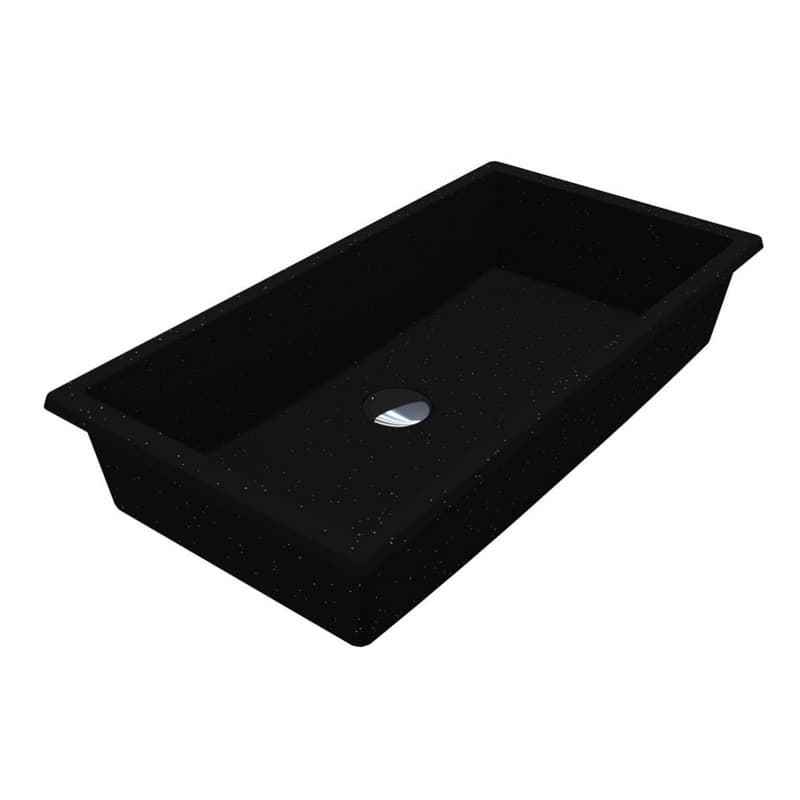 Умивальник BOGOTA 605 MIRASTONE black shine mirastone Miraggio Умивальник BOGOTA 605 MIRASTONE black shine mirastone Miraggio