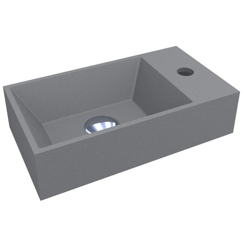 Умивальник COPPER 400 MIRASTONE gray mirastone Miraggio Умивальник COPPER 400 MIRASTONE gray mirastone Miraggio