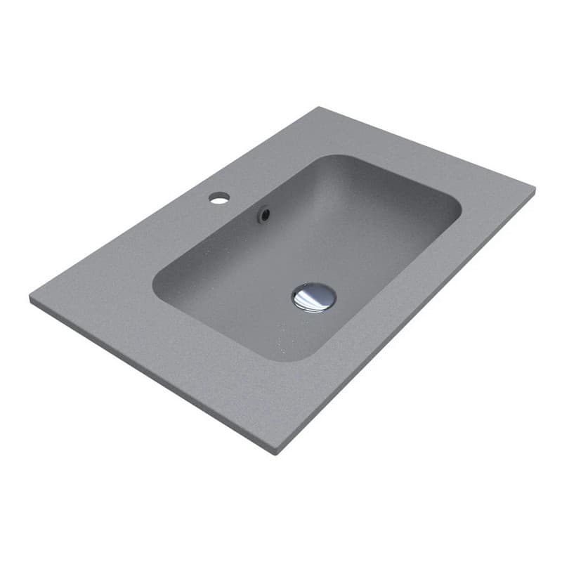 Умивальник DELLA 700 MIRASTONE gray mirastone Miraggio