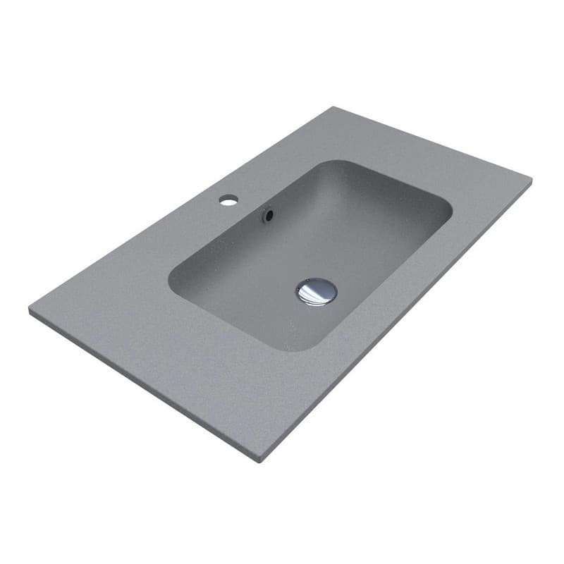Умивальник DELLA 800 MIRASTONE gray mirastone Miraggio Умивальник DELLA 800 MIRASTONE gray mirastone Miraggio