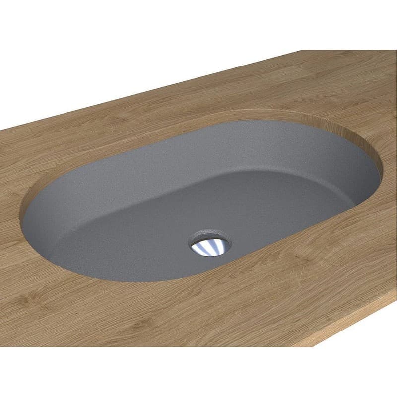 Умивальник ROME MIRASTONE gray mirastone Miraggio