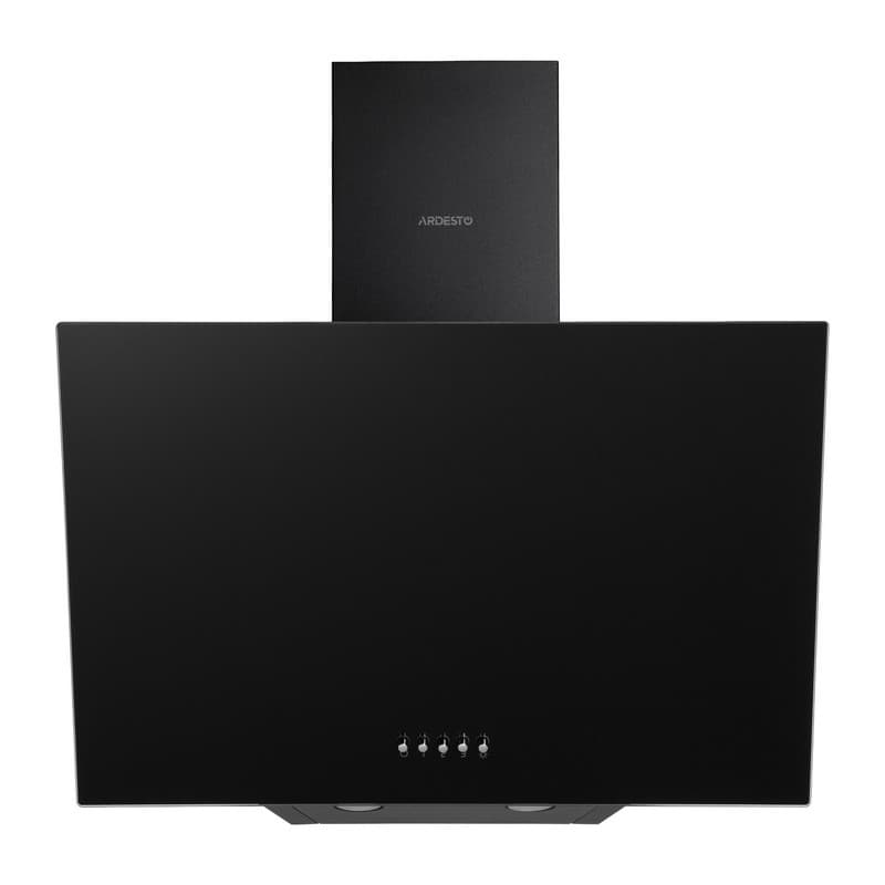 Витяжка похила FCH-F1300BLG 60см, 900м3ч, чорний Ardesto