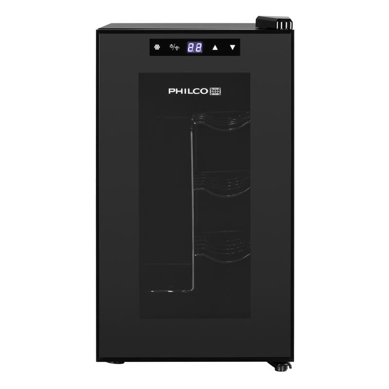 Холодильники для вина PW8F чорний, Philco Холодильники для вина PW8F чорний, Philco