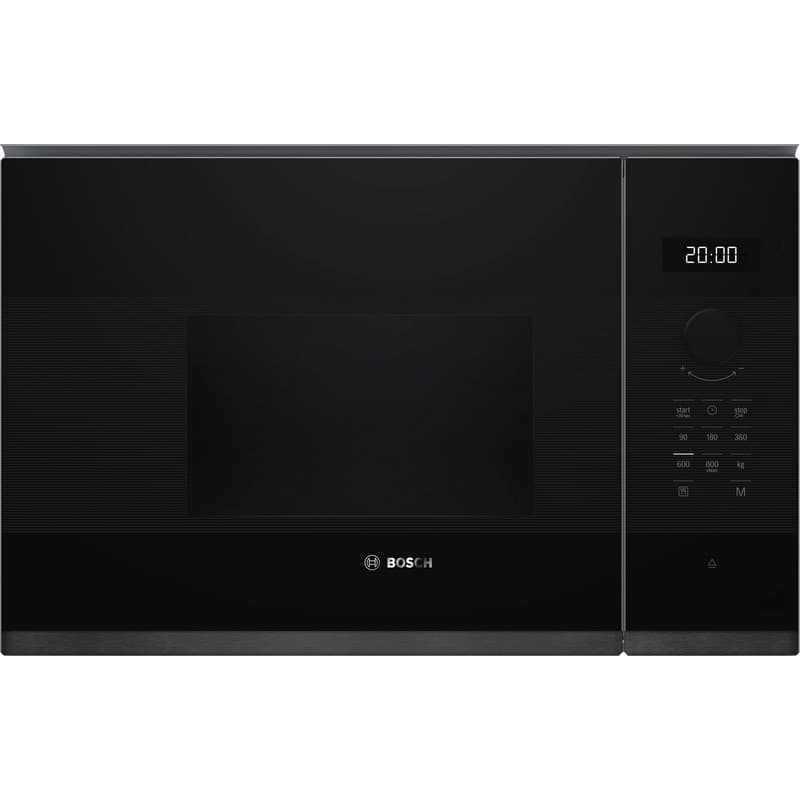 Вбудована мікрохвильова піч чорна нерж.сталь BFL524MH2 Bosch Вбудована мікрохвильова піч чорна нерж.сталь BFL524MH2 Bosch