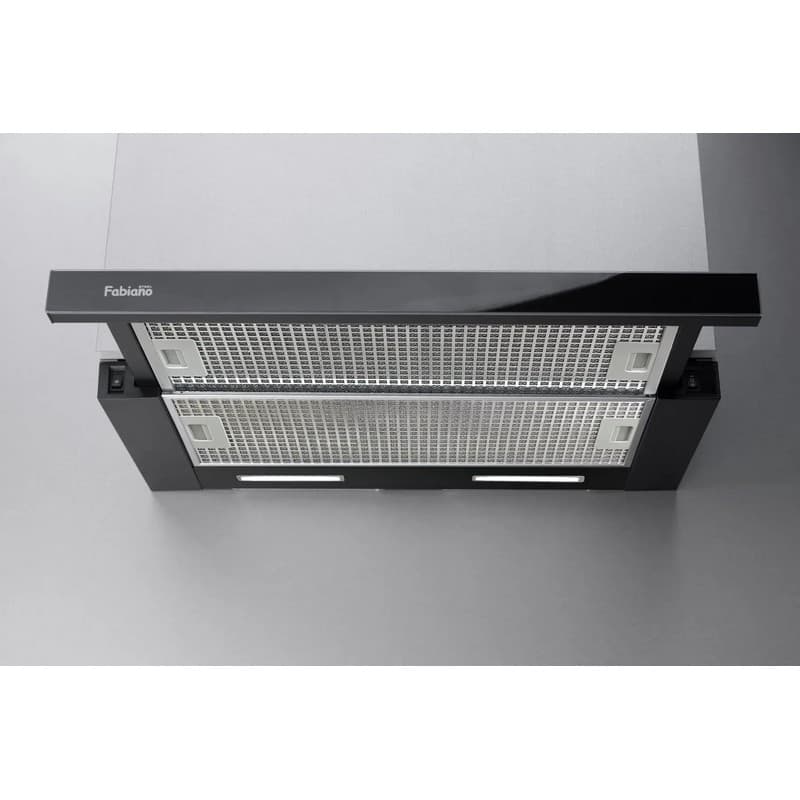 Витяжка телескопічна Neoslim 60 Black Glass Fabiano