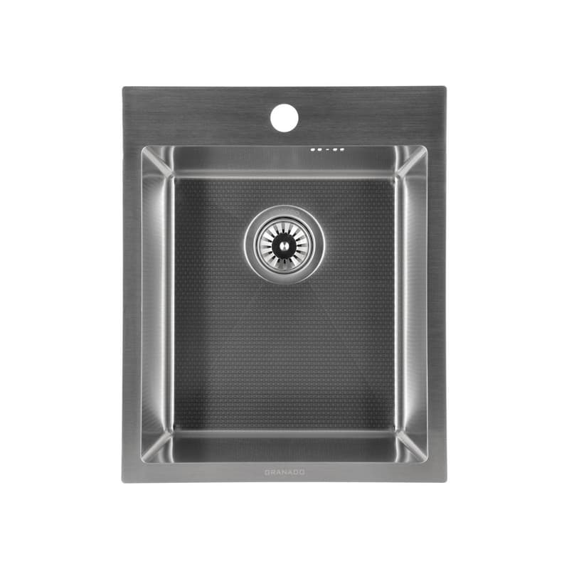Мийка сталева Pravia S304 honeycomb (410*500*220mm) Granado Мийка сталева Pravia S304 honeycomb (410*500*220mm) Granado