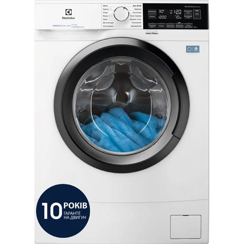 Пральна машина EWS6347DU 7кг, білий Electrolux