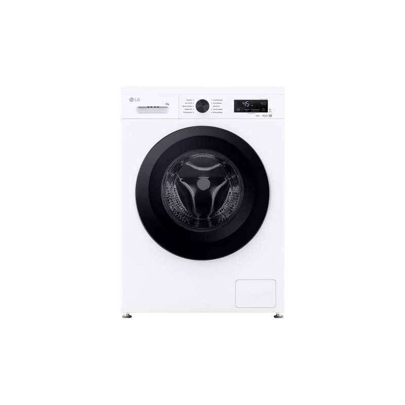 Пральна машина фронтальна F2Y2NS6WE 6кг, 1200, В, 44см, пара, інвертор, білий LG