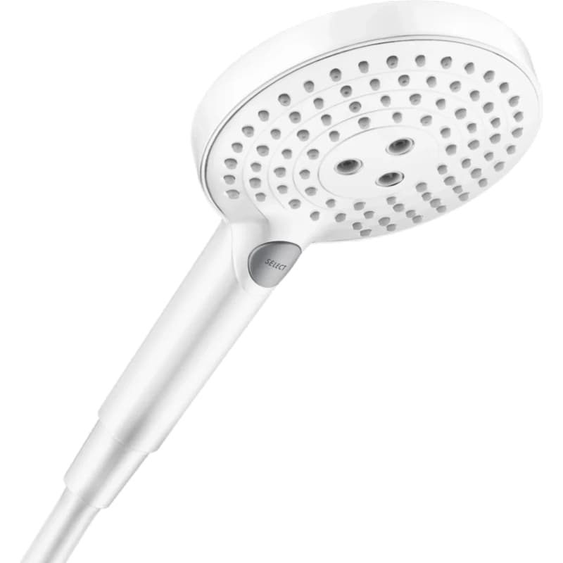 Ручний душ Raindance Select S 120 3jet Matt White Hansgrohe (26530700) Ручний душ Raindance Select S 120 3jet Matt White Hansgrohe (26530700)