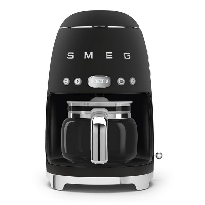 Кавоварка крапельна DCF02BLMEU чорний матовий Smeg (50'S RETRO STYLE) Кавоварка крапельна DCF02BLMEU чорний матовий Smeg (50'S RETRO STYLE)