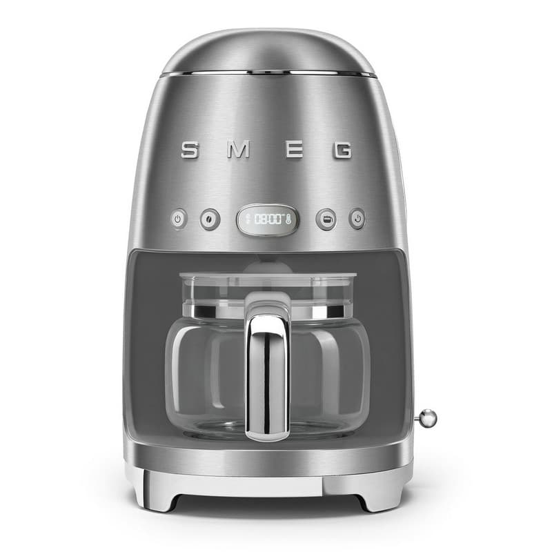 Кавоварка крапельна DCF02SSEU нержавіюча сталь Smeg (50'S RETRO STYLE) Кавоварка крапельна DCF02SSEU нержавіюча сталь Smeg (50'S RETRO STYLE)