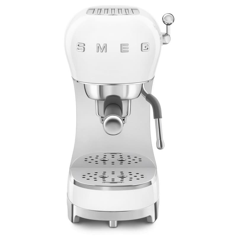 Кавоварка еспресо ECF02WHEU білий Smeg (50'S RETRO STYLE) Кавоварка еспресо ECF02WHEU білий Smeg (50'S RETRO STYLE)