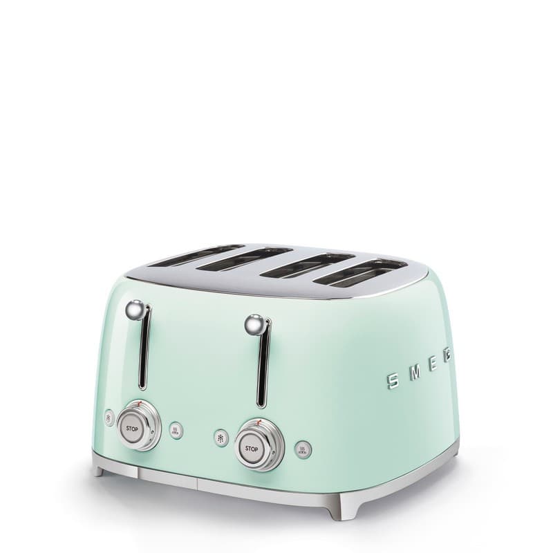 Тостер електричний TSF03PGEU пастельно-зелений Smeg (50'S RETRO STYLE) Тостер електричний TSF03PGEU пастельно-зелений Smeg (50'S RETRO STYLE)
