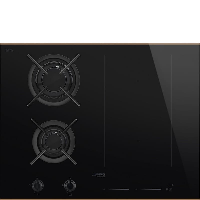 Комбінована варильна PM6643R 65 см Smeg (DOLCE STIL NOVO)