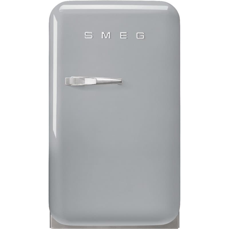 Мінібар FAB5RSV6 40 см, сріблястий Smeg (50'S RETRO STYLE)