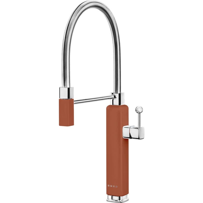 Змішувач MDF50ACM висувний душ, Amber Clay Smeg (50'S RETRO STYLE) Змішувач MDF50ACM висувний душ, Amber Clay Smeg (50'S RETRO STYLE)