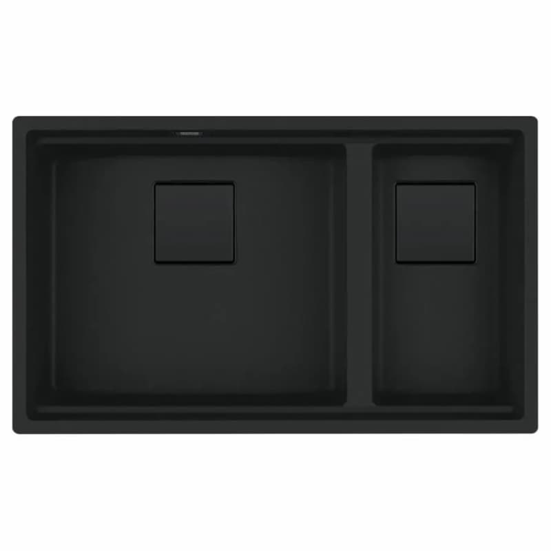 Мийка граніт KNG 120 Black Edition чорний матовий Franke (125.0750.763)