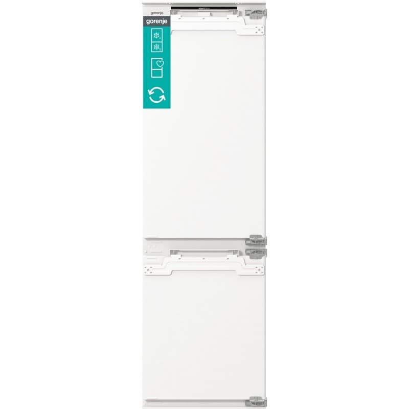 Вбудований комбінований холодильник NRKI517E82WF Gorenje Вбудований комбінований холодильник NRKI517E82WF Gorenje