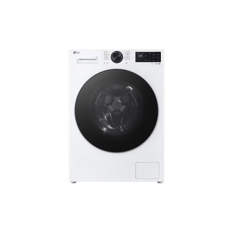 Пральна машина F2X5FS5W  9кг, 1200, A, 48см, пара, інвертор, білий LG