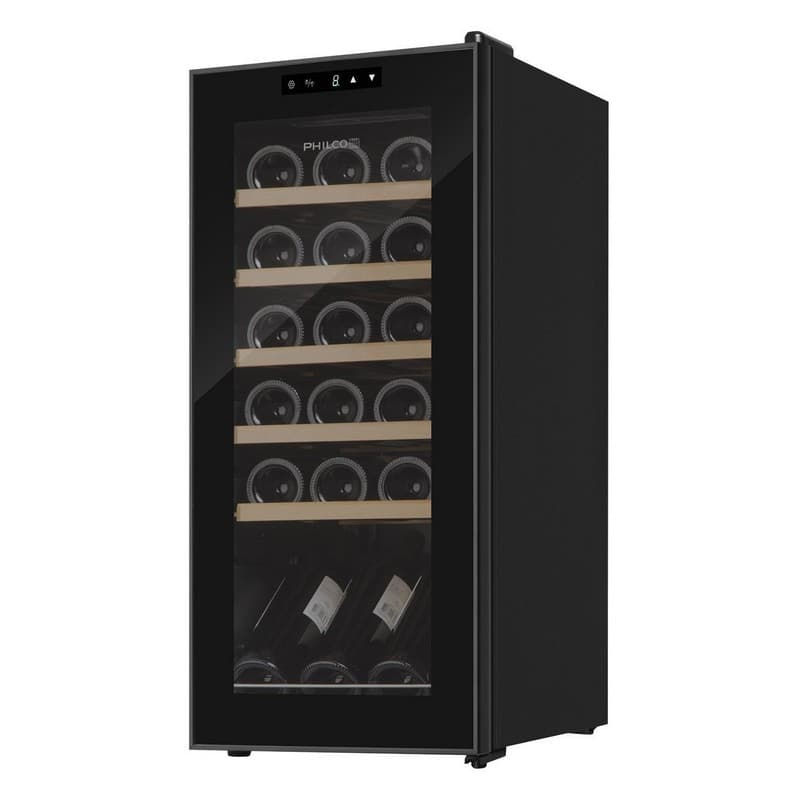 Холодильник для вина PW18KF чорний Philco Холодильник для вина PW18KF чорний Philco