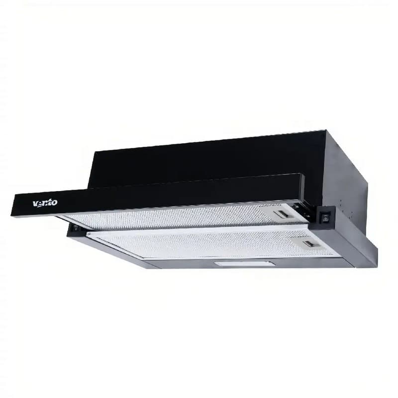 Телескопічна витяжка GARDA 60 BK (1000) LED 2S VENTOLUX Телескопічна витяжка GARDA 60 BK (1000) LED 2S VENTOLUX