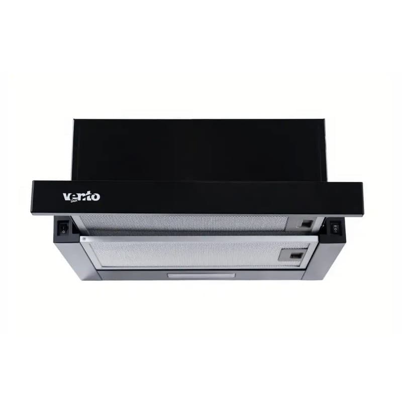 Телескопічна витяжка GARDA 45 BK (700) LED 2S VENTOLUX Телескопічна витяжка GARDA 45 BK (700) LED 2S VENTOLUX