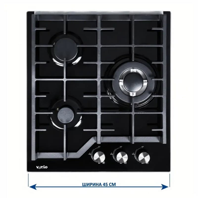 Газова варильна поверхня HG 430 L7G CEST (BK) VENTOLUX