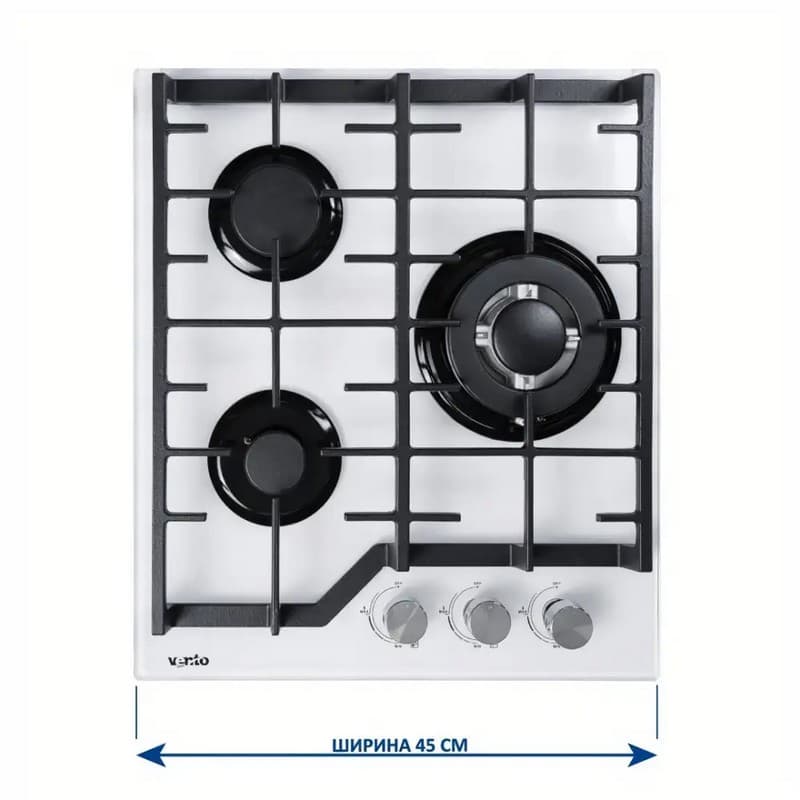 Газова варильна поверхня HG 430 L7G CEST (WH) VENTOLUX
