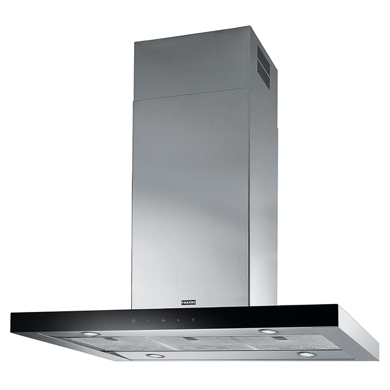 Вытяжка FCR 925 I BK/XS LED0 нерж./черное стекло 900мм. Franke (325.0518.709) Вытяжка FCR 925 I BK/XS LED0 нерж./черное стекло 900мм. Franke (325.0518.709)