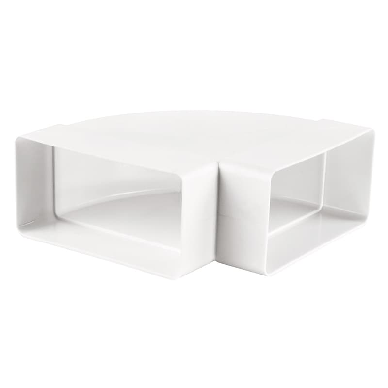 Колено горизонтальное 60*204 под 90° VENTS (8281)