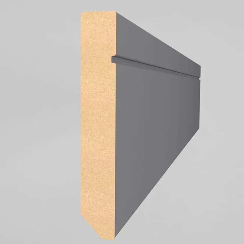 Плінтус MDF AGT SPR-7029 3001 Світло-сірий супер-мат 2800х100х16 мм (уп.6 шт.) Плінтус MDF AGT SPR-7029 3001 Світло-сірий супер-мат 2800х100х16 мм (уп.6 шт.)
