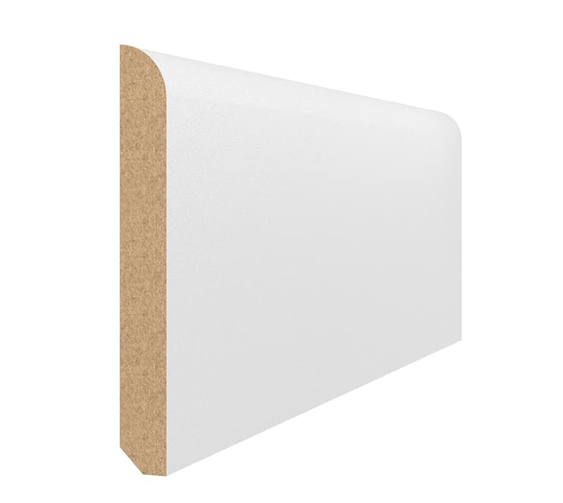 Плінтус MDF AGT SPR-9011 3082 Білий матовий 2800х100х12мм (уп.10 шт.) Плінтус MDF AGT SPR-9011 3082 Білий матовий 2800х100х12мм (уп.10 шт.)