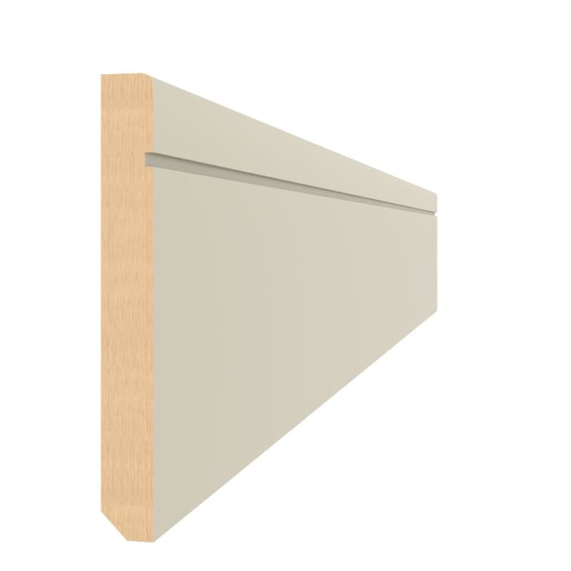 Плінтус MDF AGT SPR-9029 729 Світло-сірий шовк (уп.10 шт.)