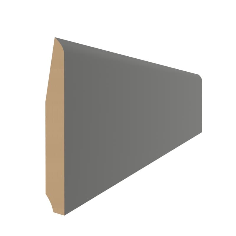 Плінтус MDF AGT SPR-9011 726 Темно-сірий шовк (уп.10 шт.)