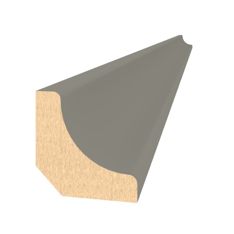 Плінтус MDF AGT SPR-6050 728 Сірий шовк Soft Touch (уп.28 шт.)