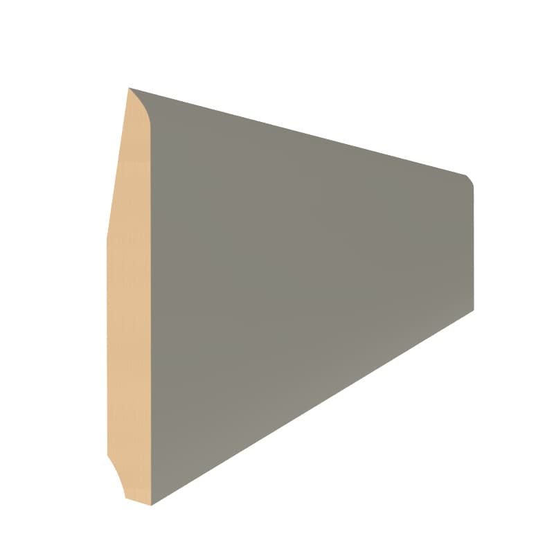 Плінтус MDF AGT SPR-5000-Е 728 Сірий шовк Soft Touch (уп.10 шт.)