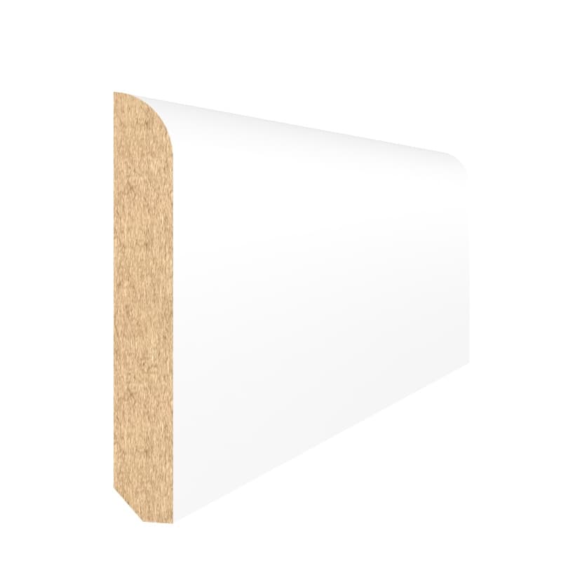 Плінтус MDF AGT SPR-9010 734 Білий шовк (уп.10 шт.) Плінтус MDF AGT SPR-9010 734 Білий шовк (уп.10 шт.)