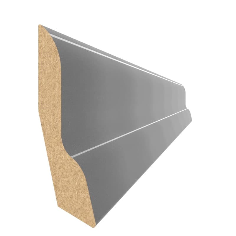 Плінтус MDF AGT SPR-5030 608 Антрацит металевий (уп.18 шт.) Плінтус MDF AGT SPR-5030 608 Антрацит металевий (уп.18 шт.)