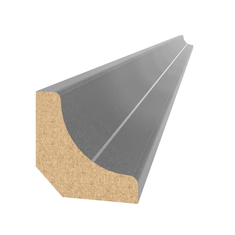 Плінтус MDF AGT SPR-6050 608 Антрацит металевий (уп.28 шт.)