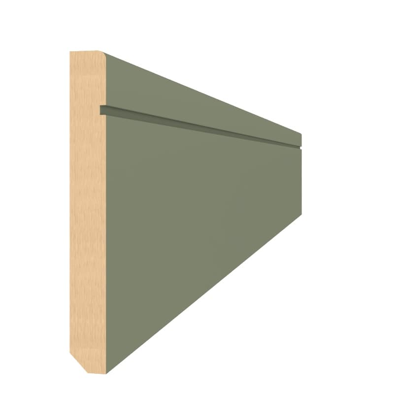 Плінтус MDF AGT SPR-9029 3067 Лакований сірий (уп.10 шт.)