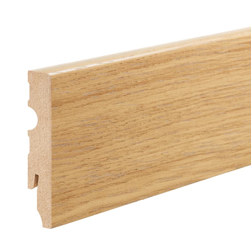 Плінтус Cezar МДФ 376 Bavarin wood 80x13x2200 мм