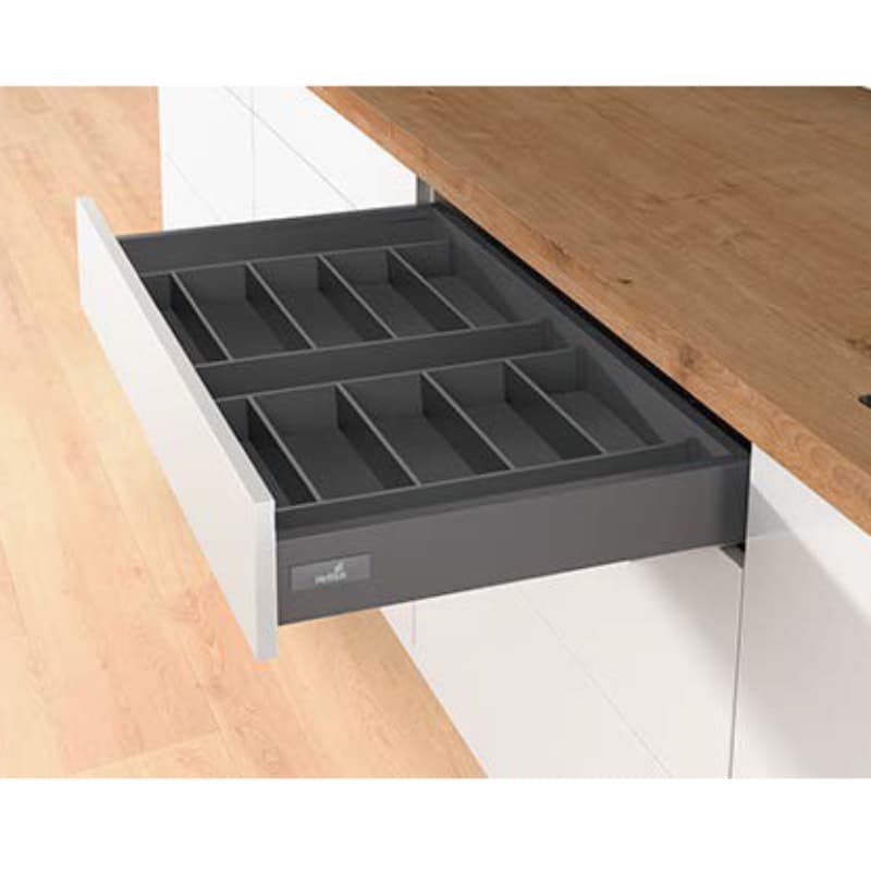 Організація OrgaTray 630 антрацит, метал, L = 500мм AvanTech YOU (9278319) Hettich