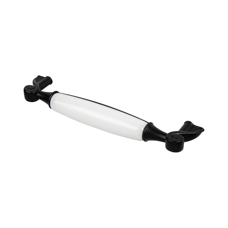 Ручка Ferro Fiori CR 9001.128 черный матовый|белый Ручка Ferro Fiori CR 9001.128 черный матовый|белый