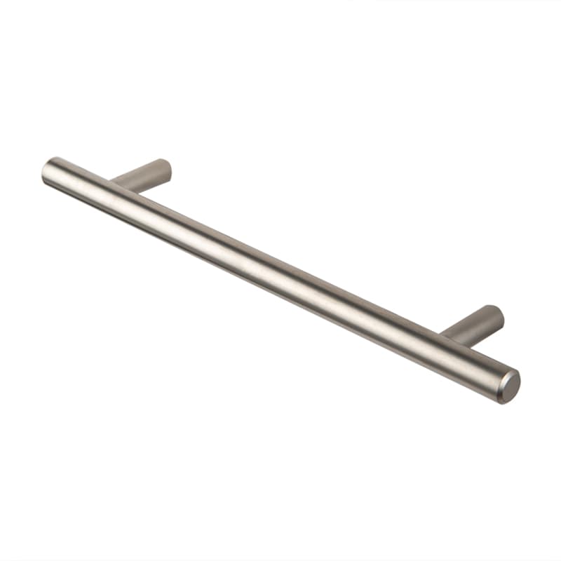 Ручка релинговая RE 1006/128 (DR 10/128 G5) монолит Ø 10 никель (аналог) Ручка релинговая RE 1006/128 (DR 10/128 G5) монолит Ø 10 никель (аналог)