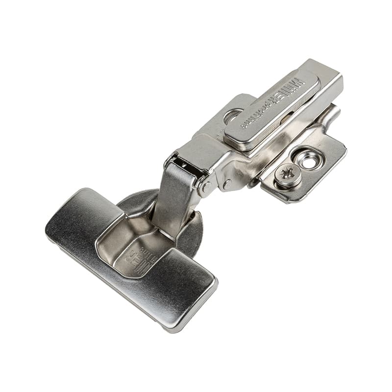 Петля Clip-On, 105°, полунакладная, без пружины, никель, 3D, Muller Profi Line Петля Clip-On, 105°, полунакладная, без пружины, никель, 3D, Muller Profi Line