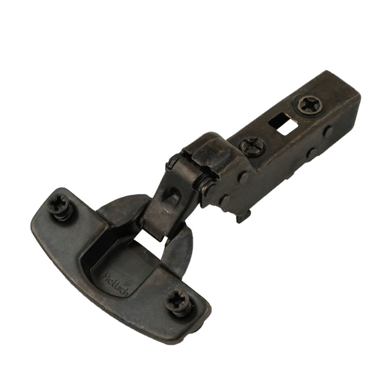 Завіса Clip-on,110°,Sensys 8646і, внутрішня, фасад 10-16мм, з дотягом,  чорний обсидіан (9091795) Hettich